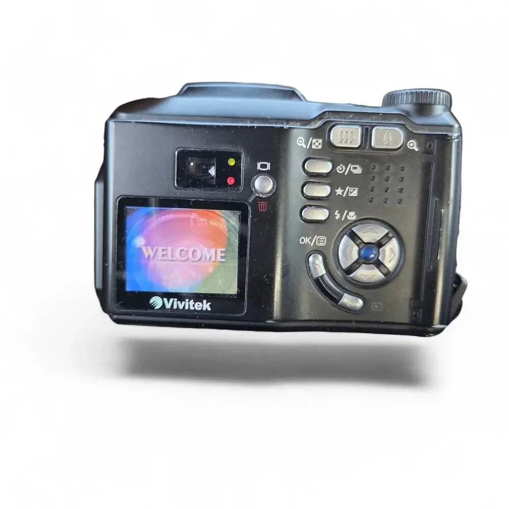 Vintage Vivitek 521z3 Digital Camera 5.0MP 6x Power Zoom